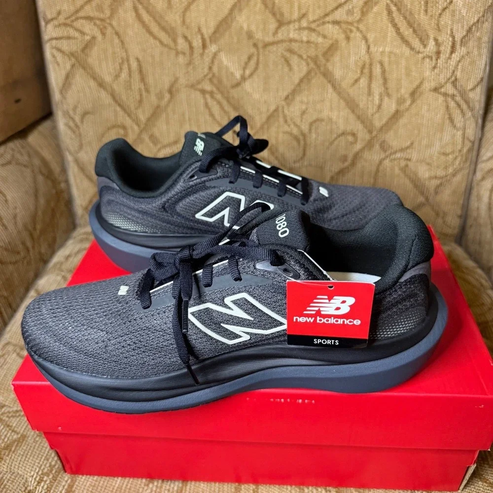 New Balance 1080 W10803AW Black Running Shoes Women's Size 7 New